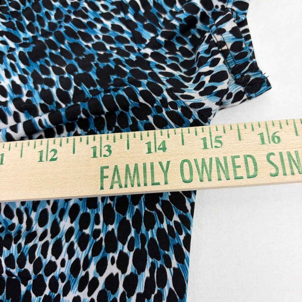 Baby DOLL Animal Print TOP With RUFFLE - Picture 7 of 9